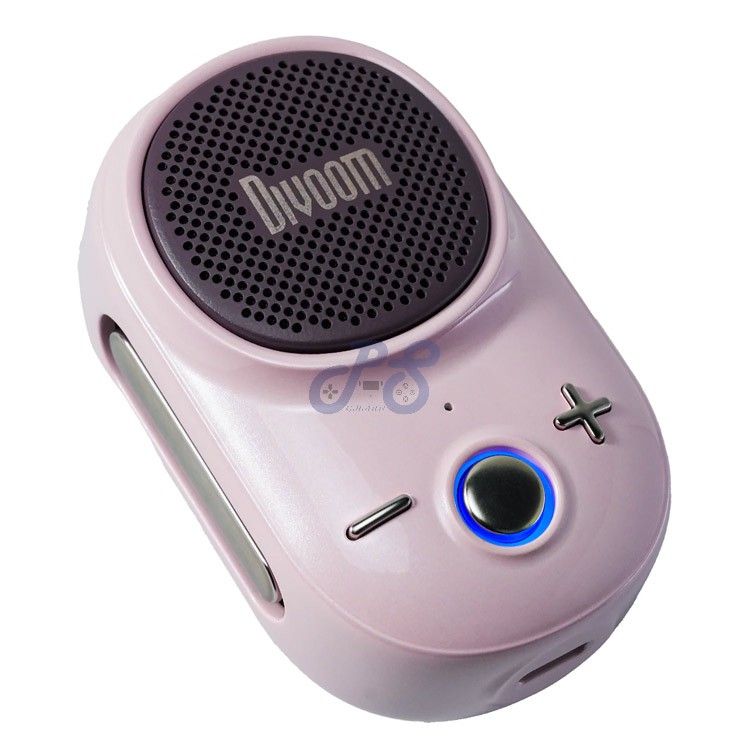 divoom itours portable bluetooth speaker pink
