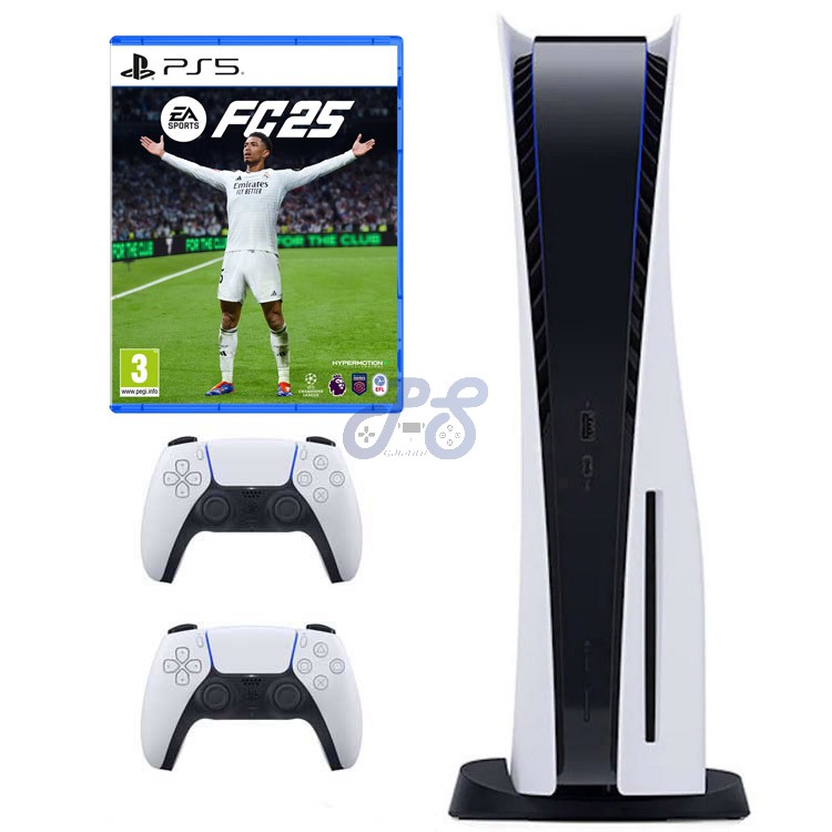 ps5 dualsesnse controller x2 fc 25 bundle