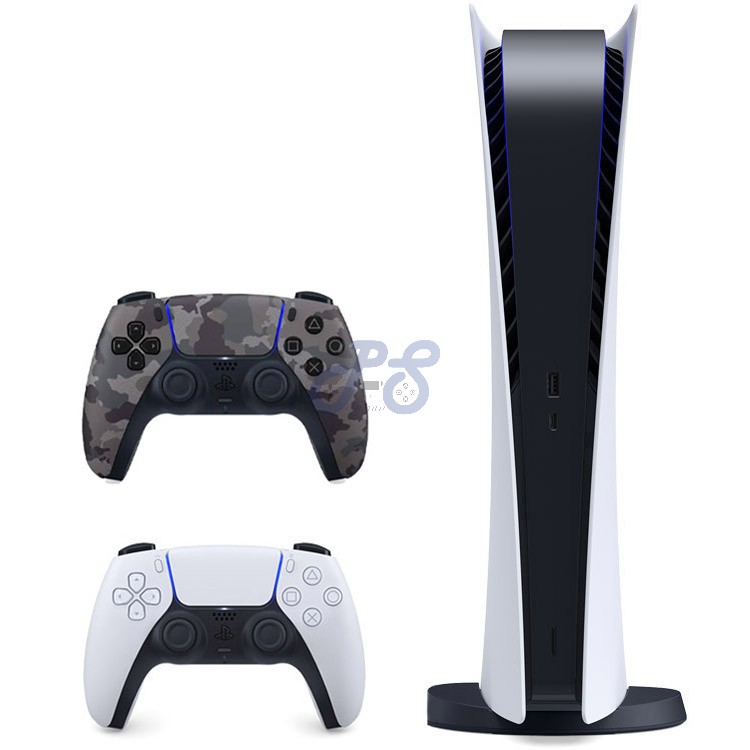 playstation 5 digital dualsense grey camouflage