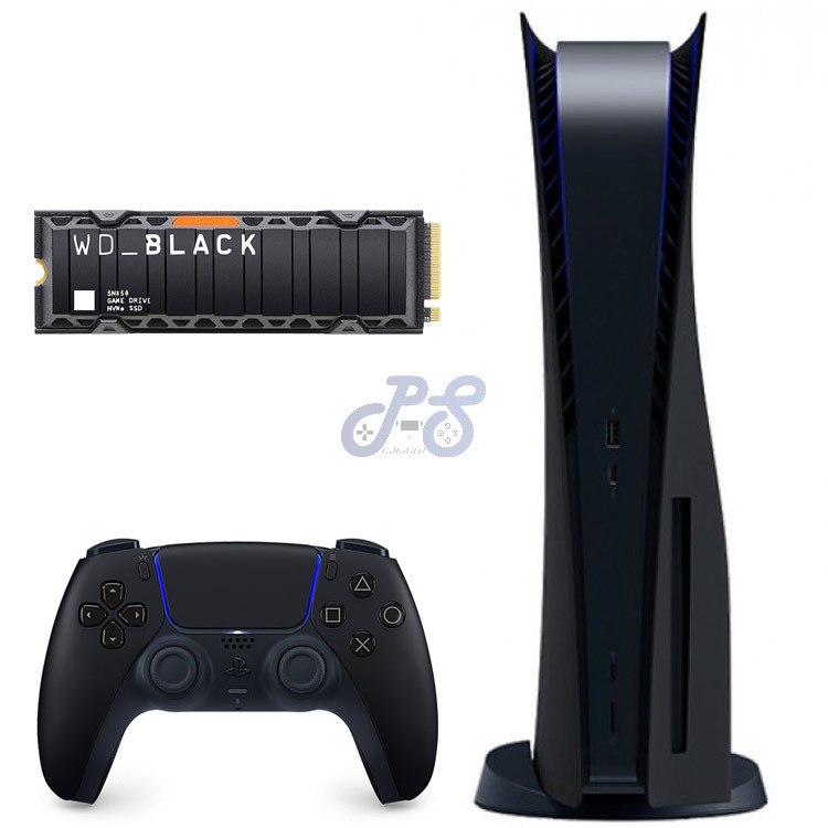 playstation 5 wdblack sn850 2tb ssd midnight black