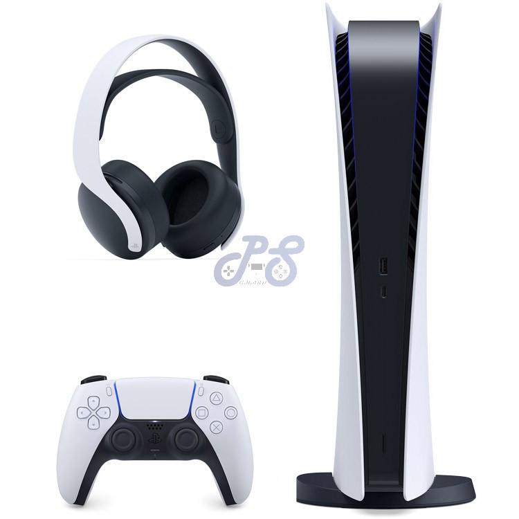 ps5 digital pulse 3d headset bundle