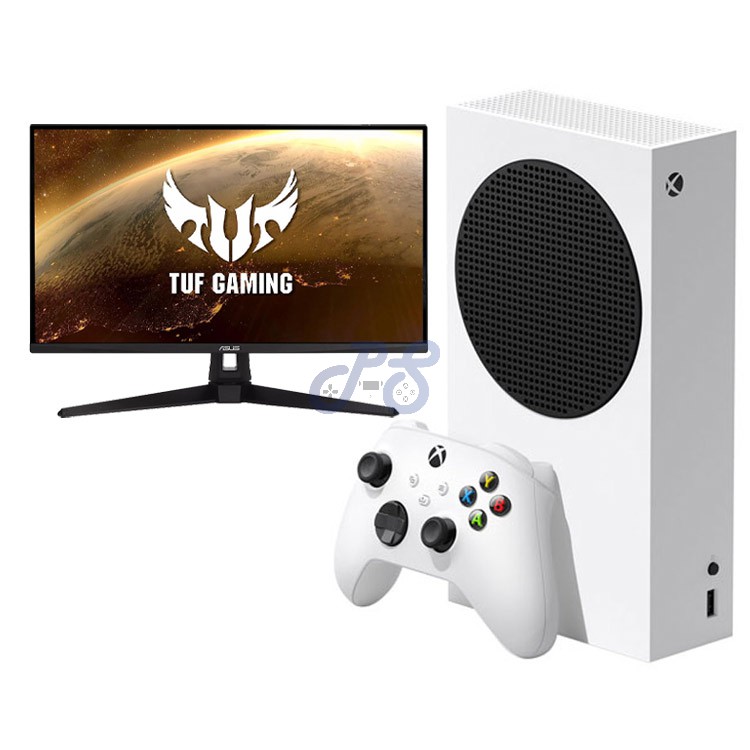 xbox series s 512gb tuf vg289q1a 4k gaming monitor