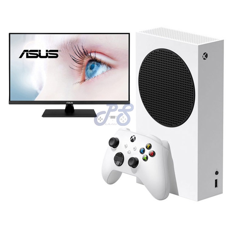 xbox series s 512gb asus vp32aq qhd monitor