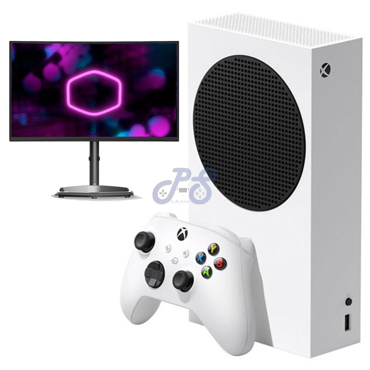 xbox series s cooler master gm27cfx full hd monitor