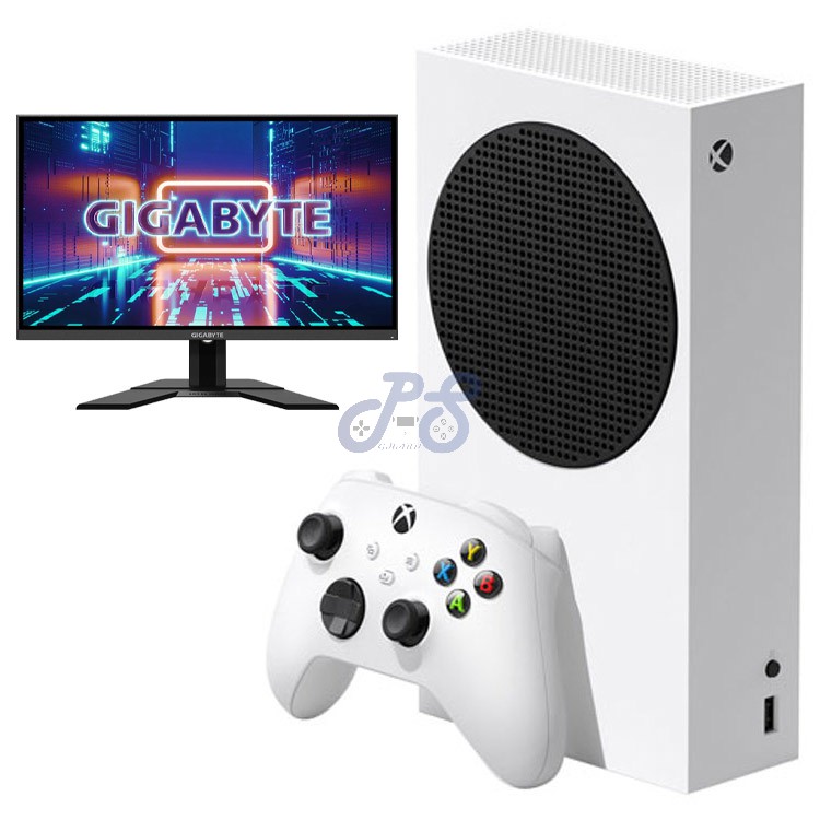 xbox series s gigabyte g27f full hd monitor