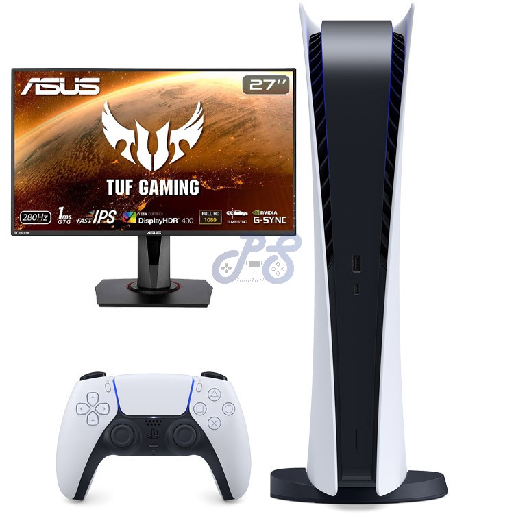 ps5 digital tuf vg279qm fullhd gaming monitor