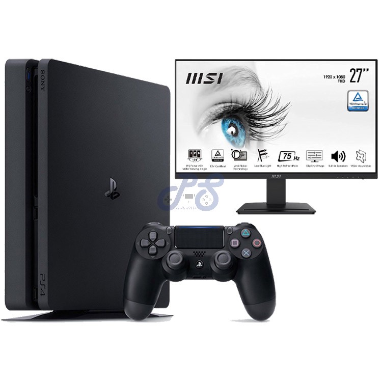 playstation 4 slim 1tb msi pro mp273 full hd monitor