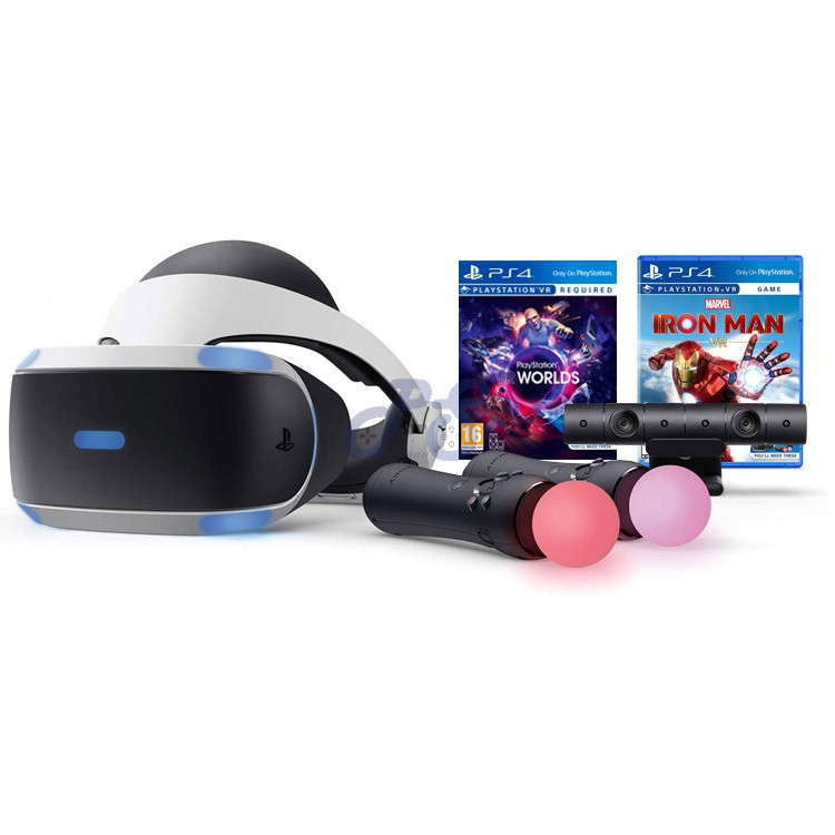playstation vr worlds and iron man zvr2
