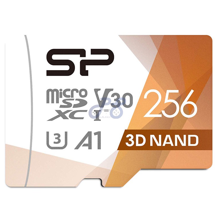 silicon power superior pro micro sd card 256gb