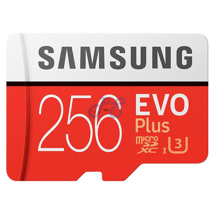 samsung micro sdxc evo plus with adapter 256gb