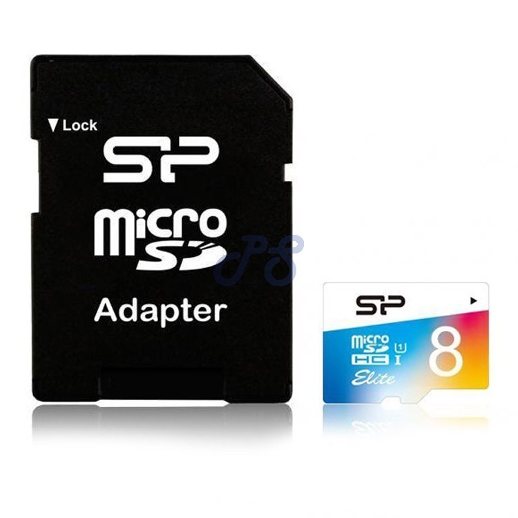 silicon power microsd xc class 10 elite 8 gb