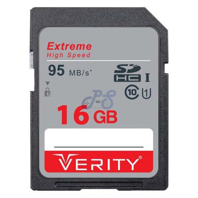 verity extreme sdhc card 16gb
