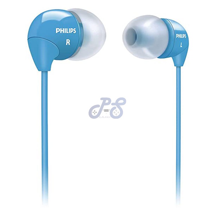 philips she3590 in ear headphones blue