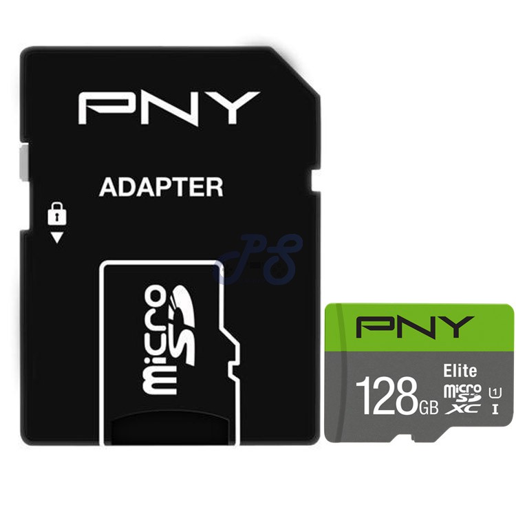 pny elite class 10 u1 128gb micro sd with adapter