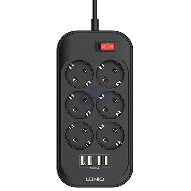 ldnio se6403 power socket 4 usb ports