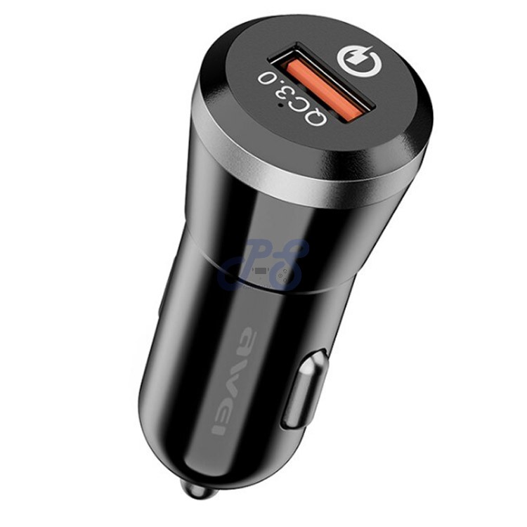 awei c 825 usb car charger with cable