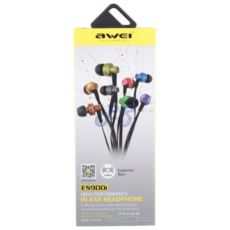 awei es900i in ear headphones