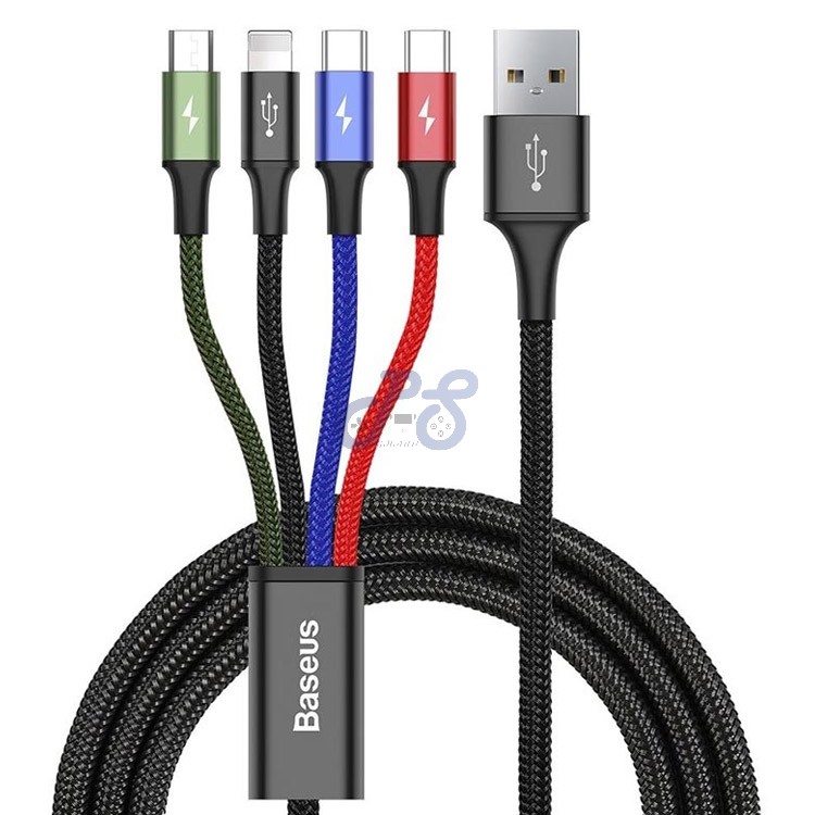 baseus rapid series 4 in 1 usb cable