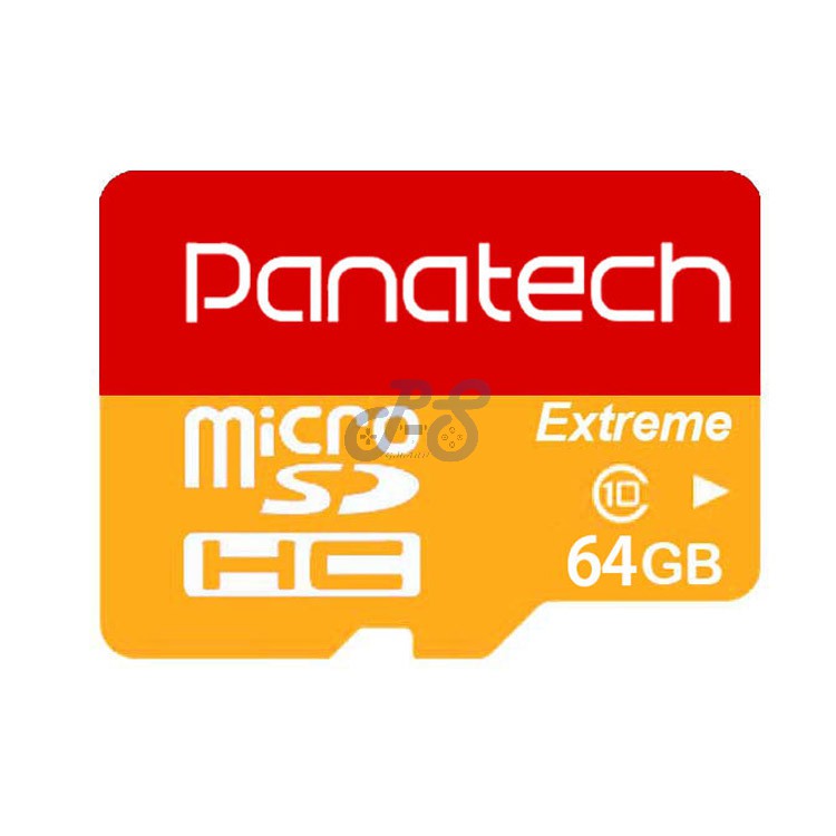 panatech extreme microsdhc uhs i memory card 64gb