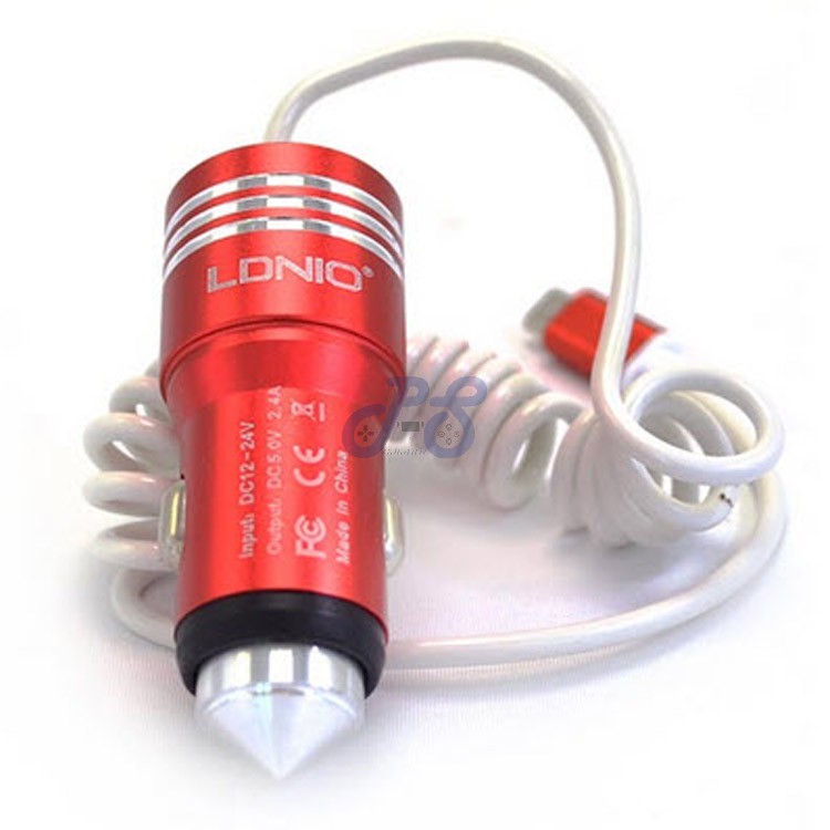 ldnio car charger dual usb ports