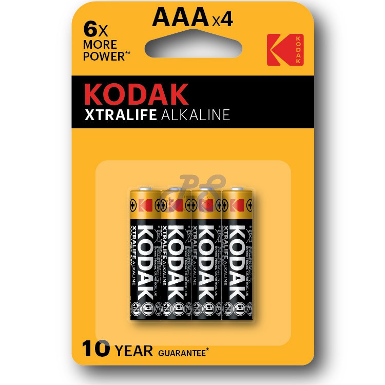 kodak xtralife aaa battery x4