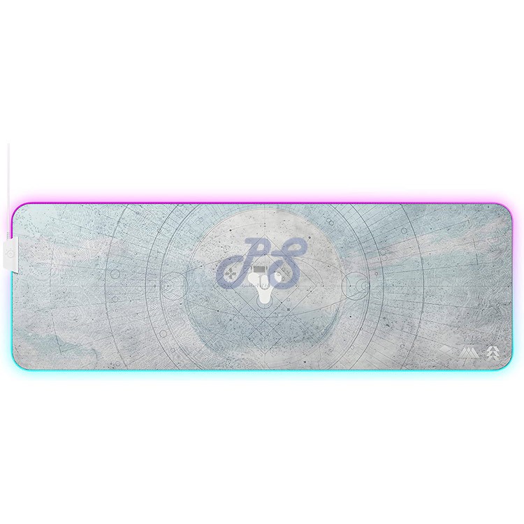 steelseries qck prism rgb gaming mouse pad destiny 2 limited edition xl