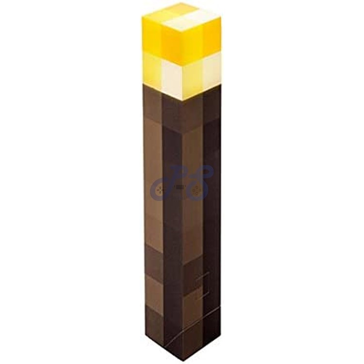 thinkgeek minecraft lightup wall torch