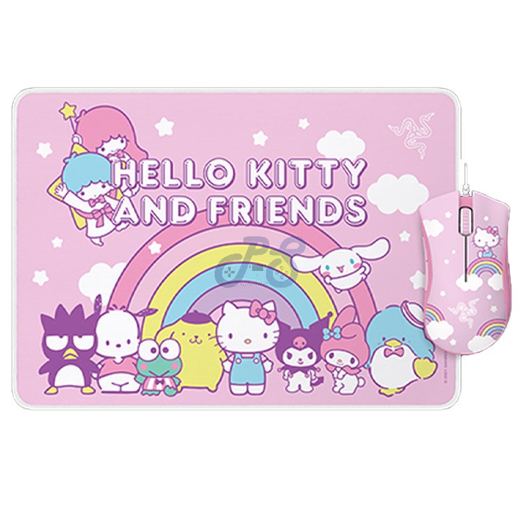 razer deathadder essential razer goliath medium bundle hello kitty edition