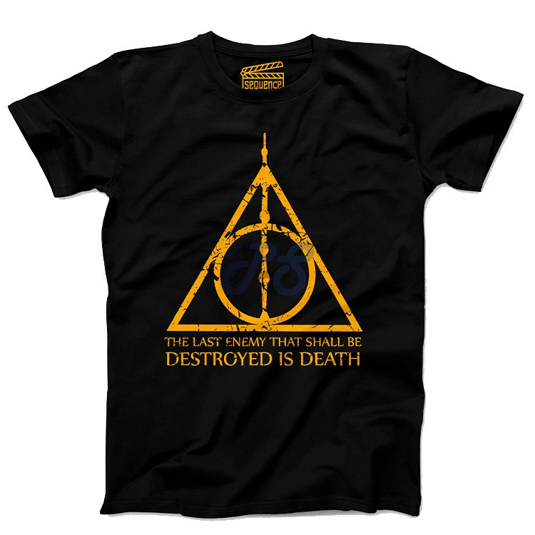 vanguard tshirt deathly hallows black xxl