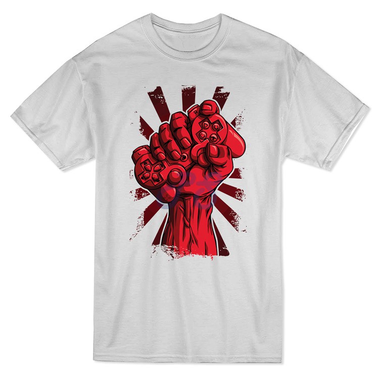 vanguard tshirt gamers united white m
