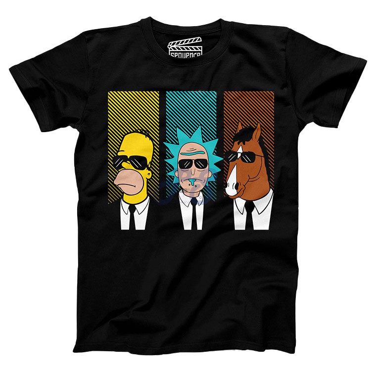 vanguard tshirt gangs in black xxl