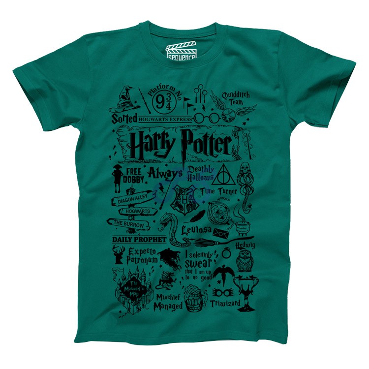 vanguard tshirt harry potter green l