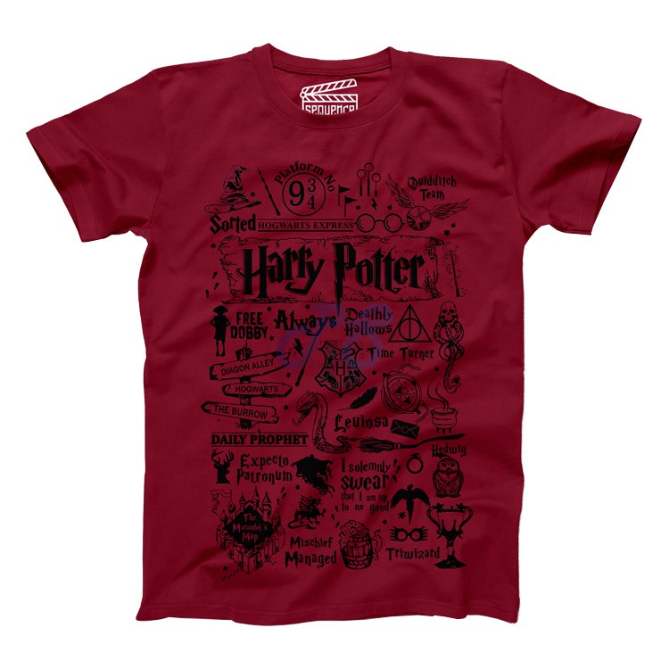 vanguard tshirt harry potter red m