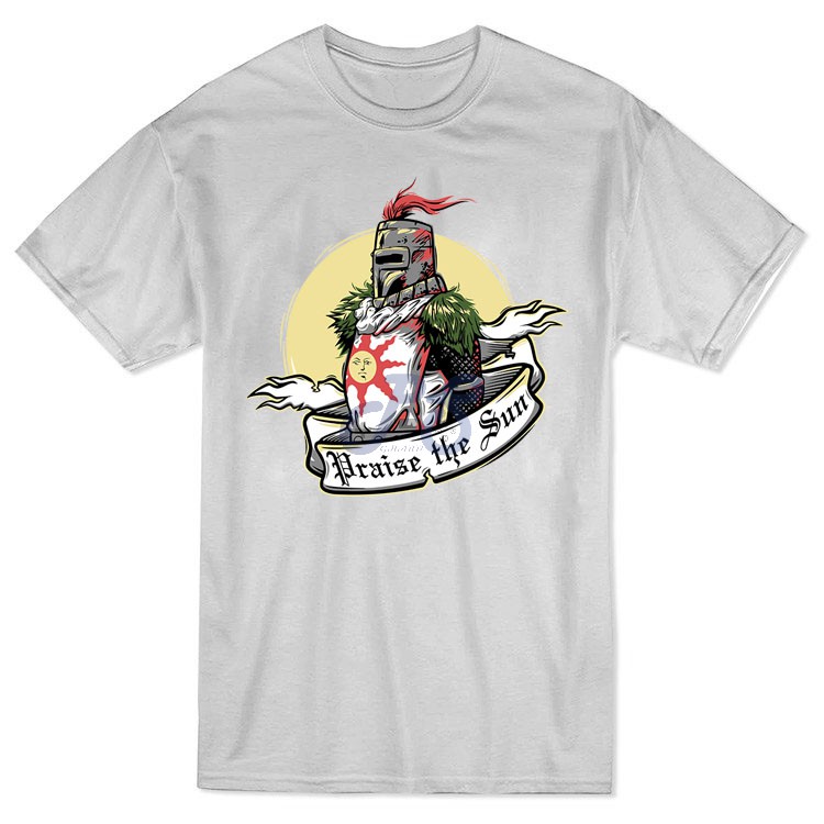 vanguard tshirt praise the sun m