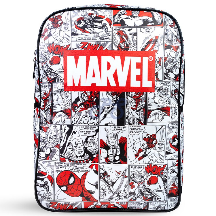 vanguard leather backpack marvel comics