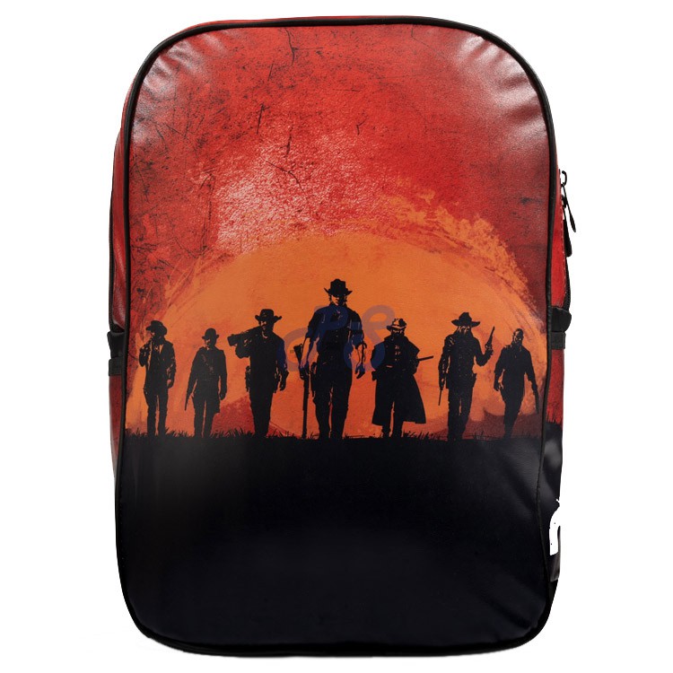 vanguard leather backpack red dead redemption 2