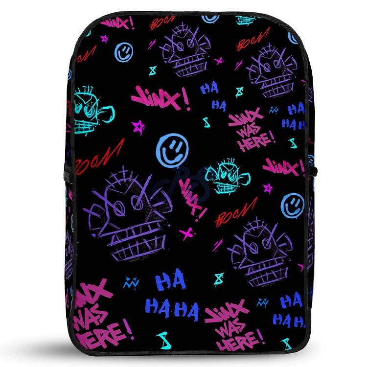 vanguard velvet backpack jinx writings on the wall