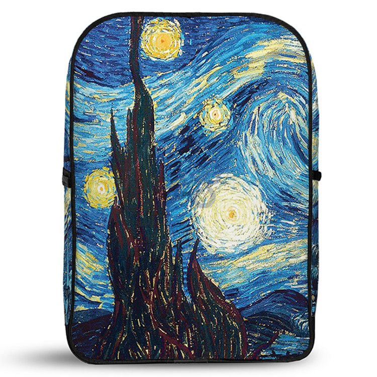 vanguard velvet backpack starry night