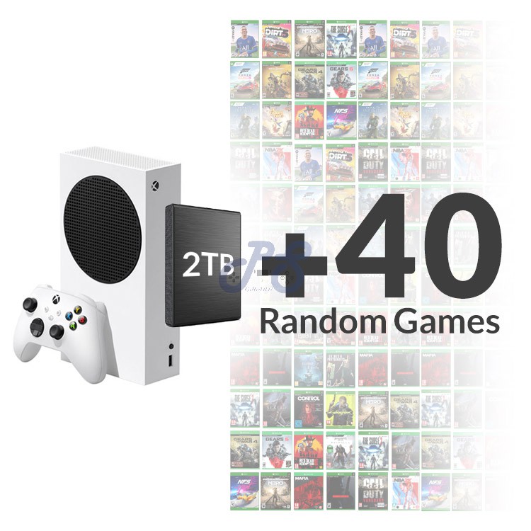 xbox series s full game 2tb seagate hdd full game