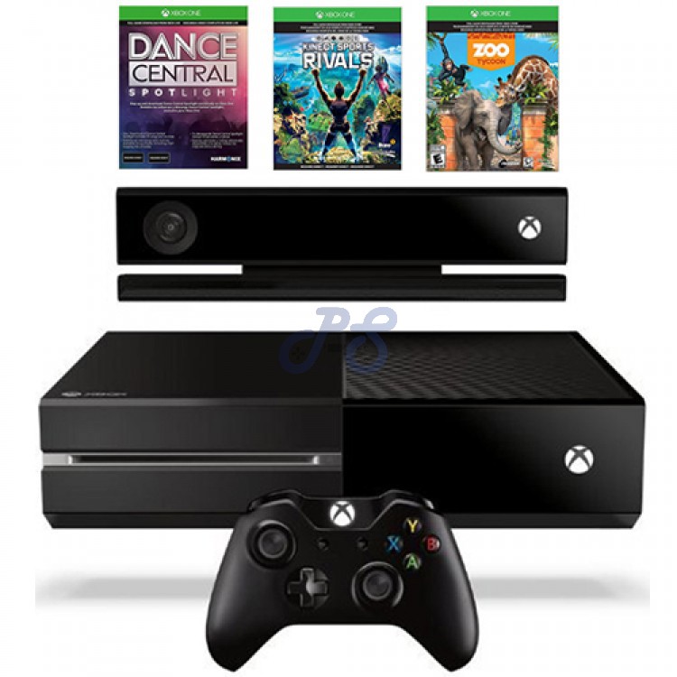 خرید XBOX ONE 500GB New Series Kinect 3 Games 3 5 mm Headset Jack