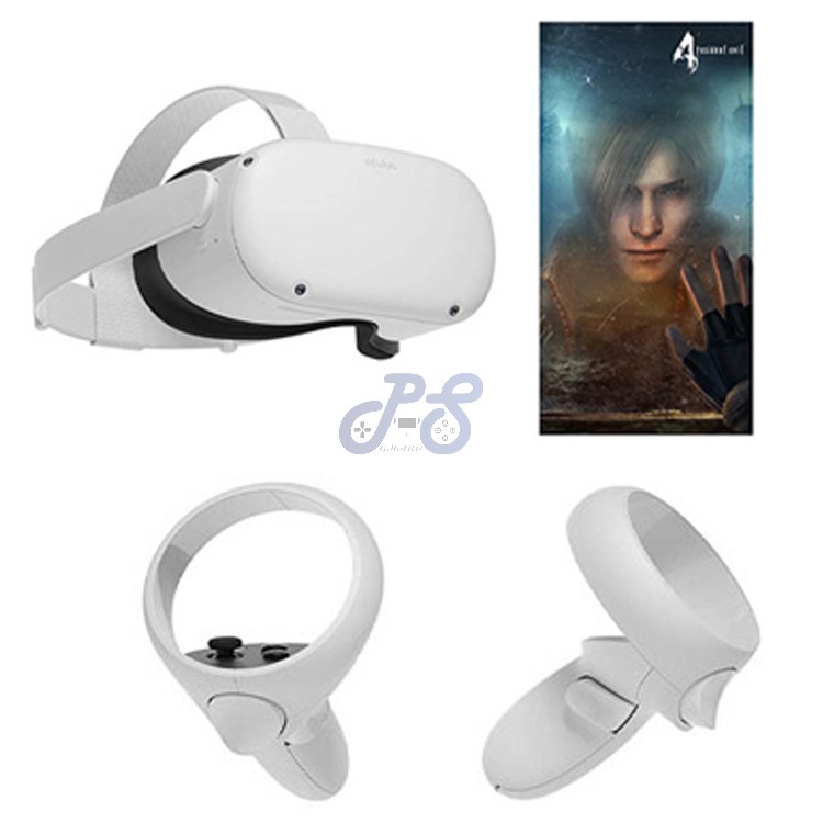 meta quest 2 vr headset resident evil 4 bundle 128gb