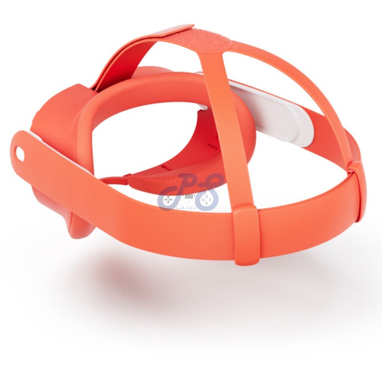 meta quest 3 facial interface and head strap blood orange