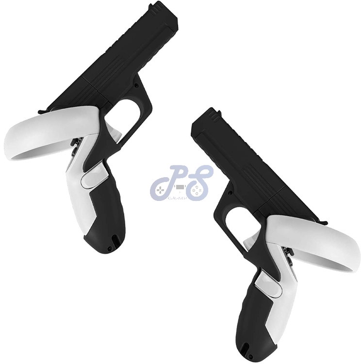 ermorgen vr controller gun case for meta quest 2 black