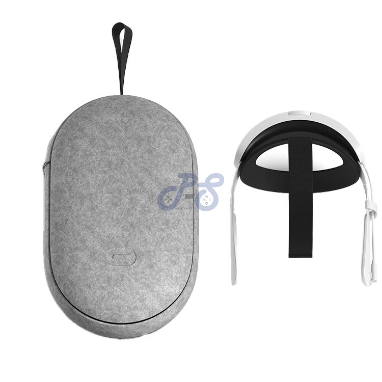 Meta quest 2 elite strap with battery and carrying case