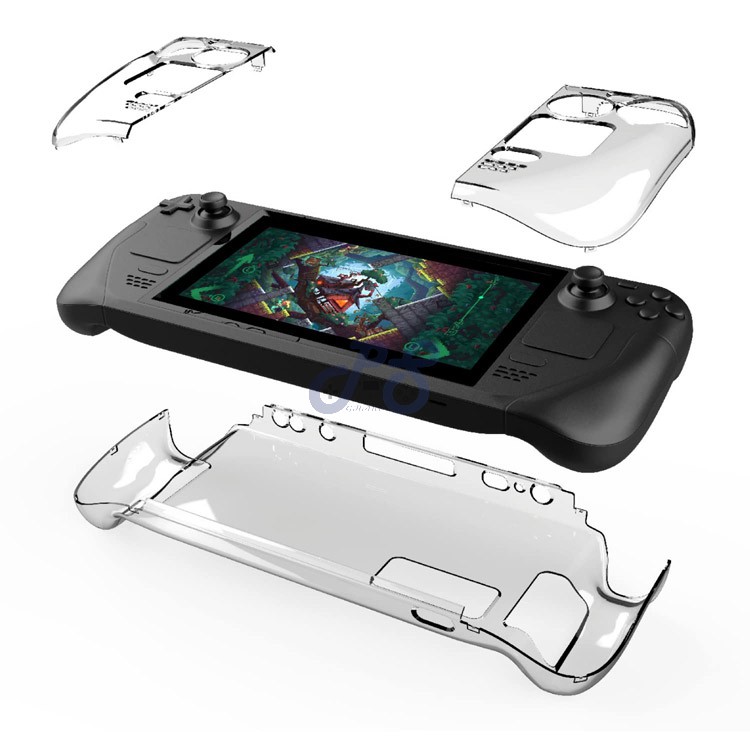 pgtech crystal case for steam deck