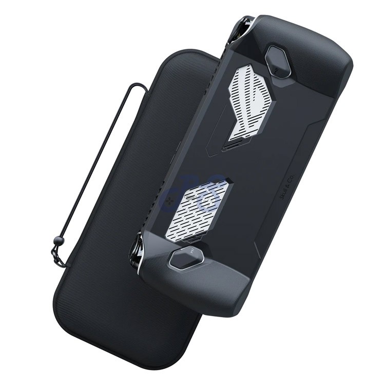 skull amp co gripcase bundle for rog ally black