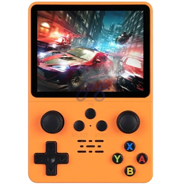 wfun r35s handheld game console orange