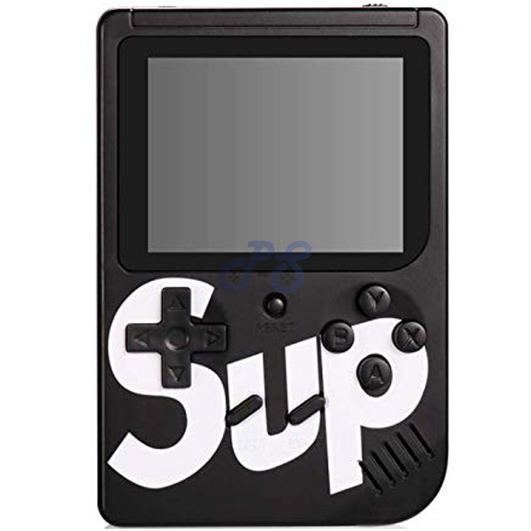 sup handheld 400 in 1 game box black