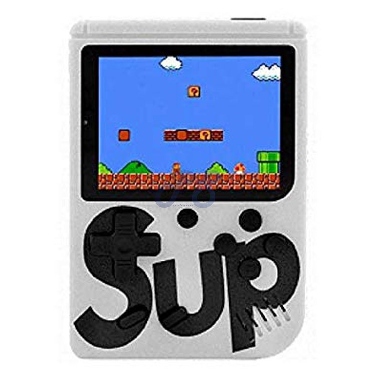 sup handheld 400 in 1 game box white