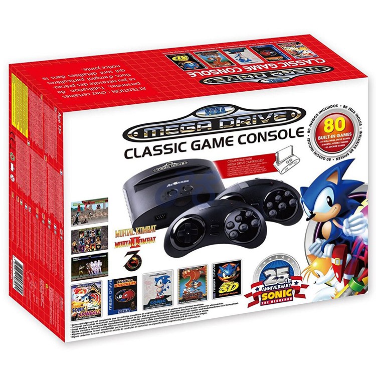 sega mega drive classic console